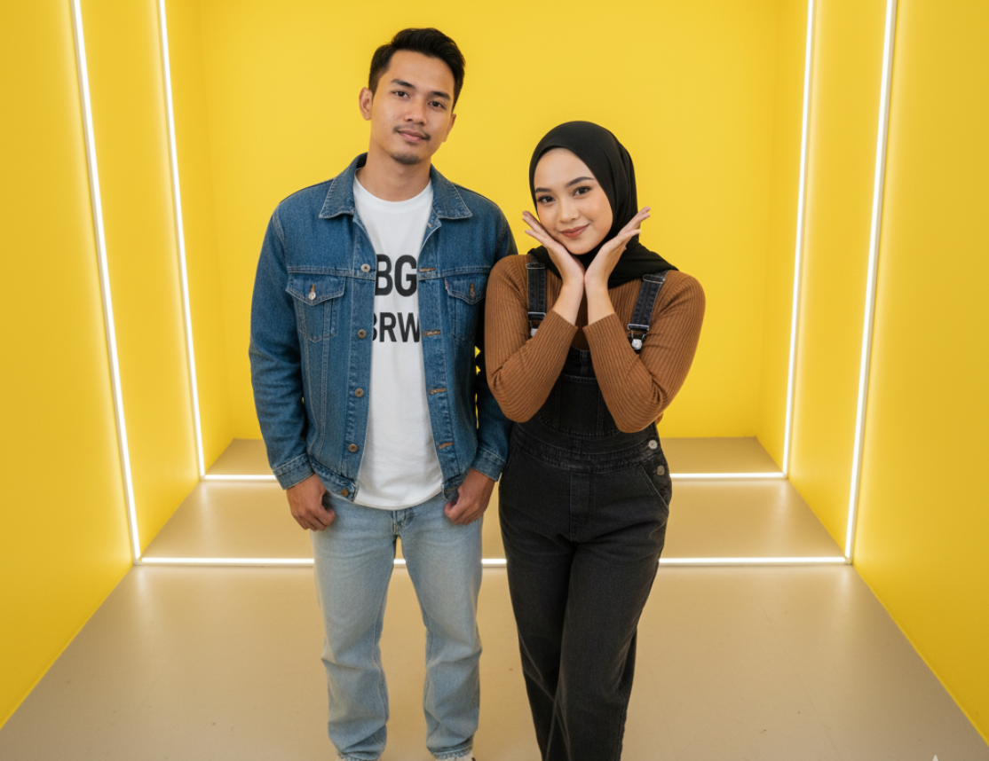 Cara Edit Foto Bareng Pacar, Sendiri, atau Idol yang Viral, Kumpulan Prompt Ai Gemini Photobooth Terbaru