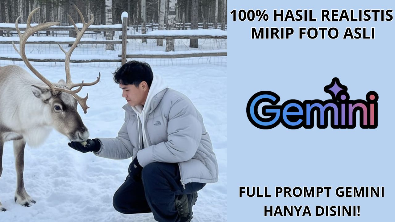 Hanya Disini! Cara Mengedit Foto yang Lagi Viral Menggunakan Prompt Gemini AI Ini Dijamin Berhasil 100 Persen