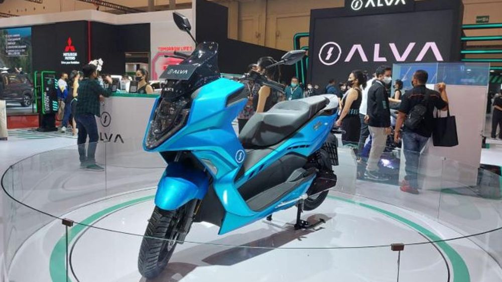 Motor Listrik Alva Cervo 4 kW Desain Futuristik, Tembus 90 Km per Jam ...