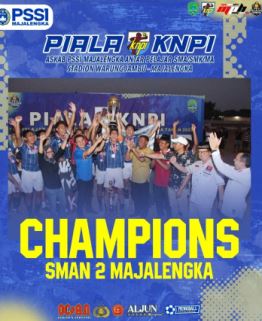 MANTAP! Kesebelasan Smandaka Juara Piala KNPI