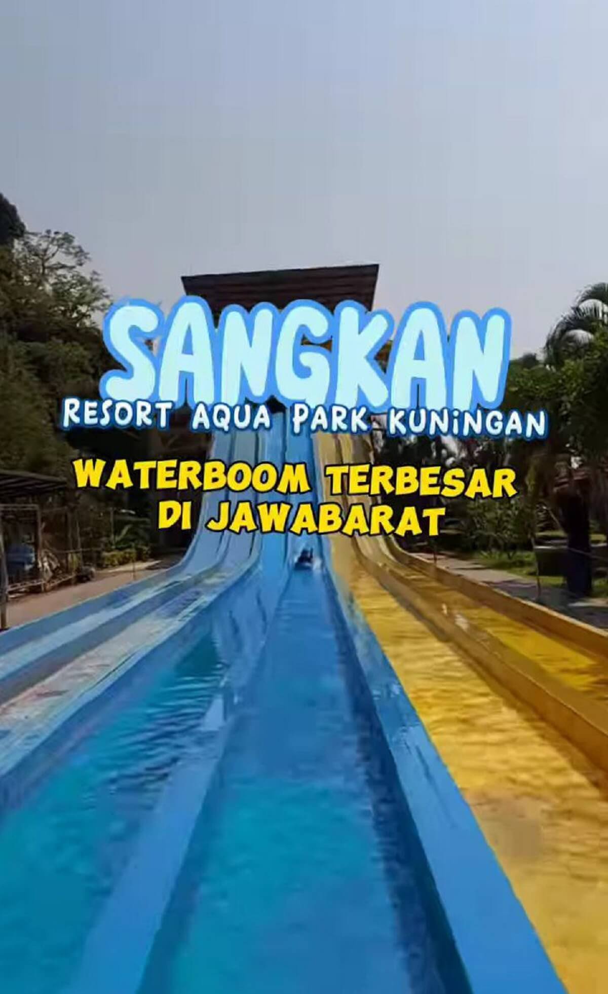WISATA TERBESAR KUNINGAN! Sangkan Resorts Aqua Park