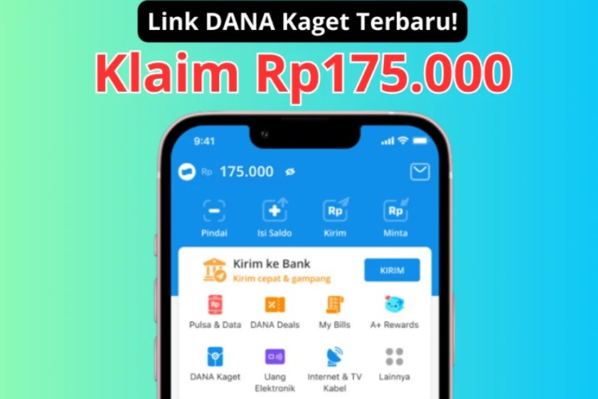 Link Saldo DANA Gratis Rp175.000, Berikut Cara Klaimnya untuk Pengguna Baru Aplikasi Dompet Digital