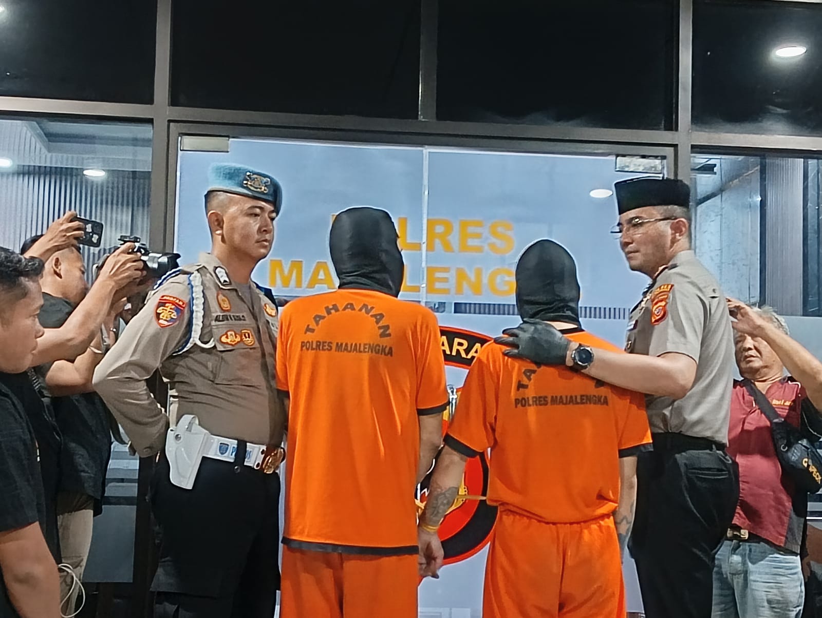 Polres Majalengka Ungkap Dua Perkara, Curat dan Penadahan Dua HP