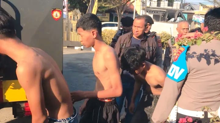 Polisi di Majalengka Diserang Geng Motor Bersenjata Tajam, 10 Pelaku Diamankan Polisi
