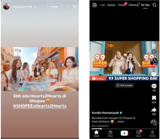 Kolaborasi Shopee X Hearts2Hearts Bikin Iklan 9.9 Super Shopping Day Makin Memesona!