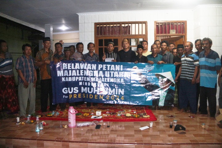 Kaum Petani Majalengka Utara Dukung Gus Muhaimin