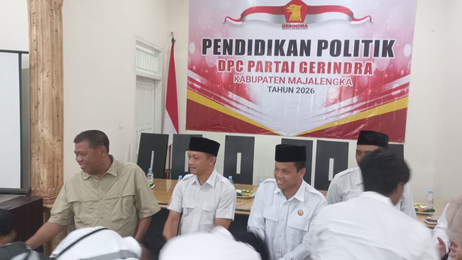 Gerindra Majalengka Berangkatkan 100 Kader Ikuti Diklat dan Bimtek di Jatinangor