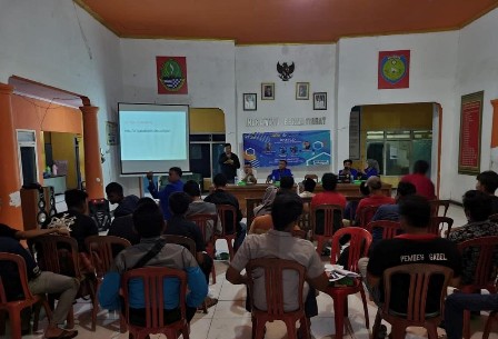 Mahasiswa KKN Unma Gelar Workshop di Gadel Indramayu