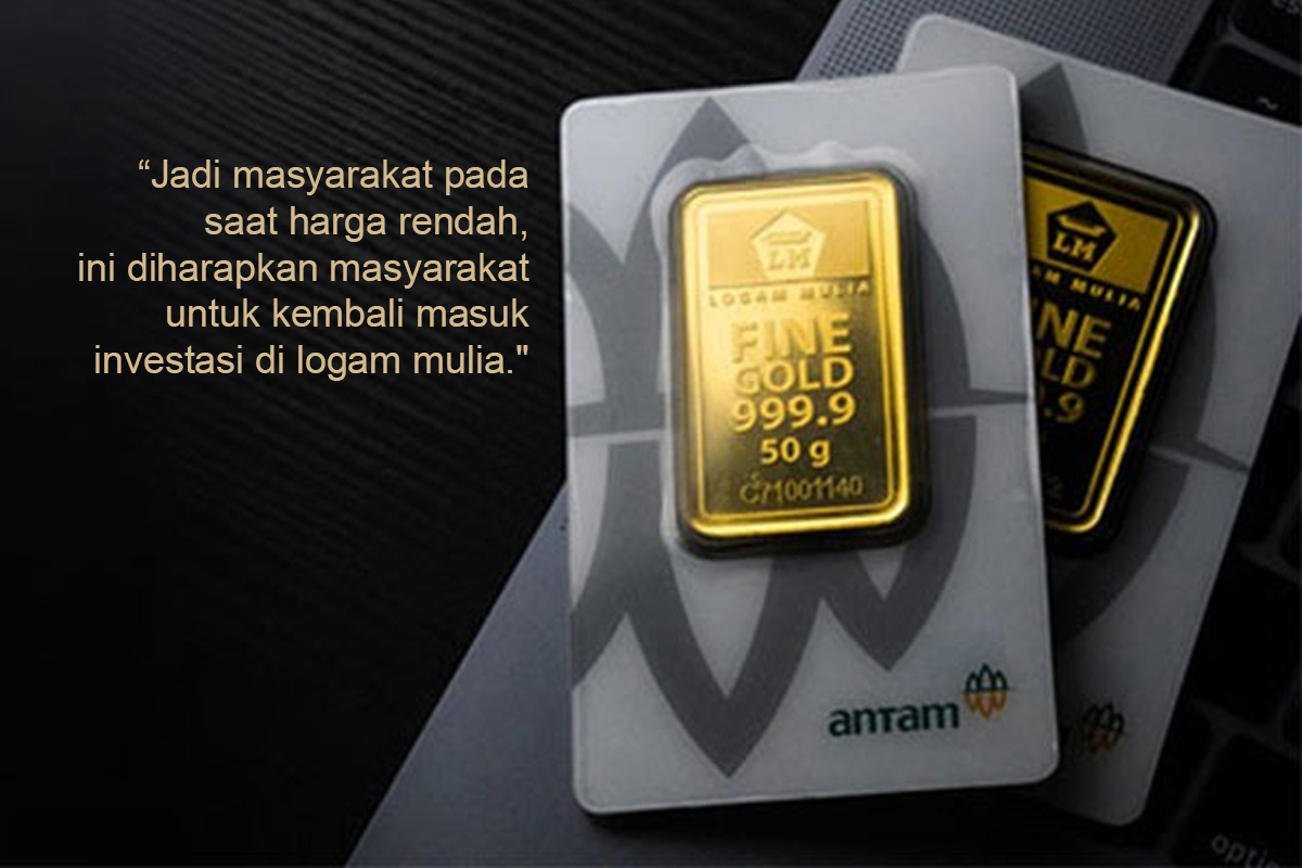 Harga Turun, Pakar: Sekarang saat yang tepat untuk investasi emas