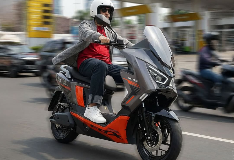 Cek Cicilan dan Skema Kredit Motor Listrik Polytron Fox 350 untuk Pilihan Beli Baterai dan Sewa Baterai