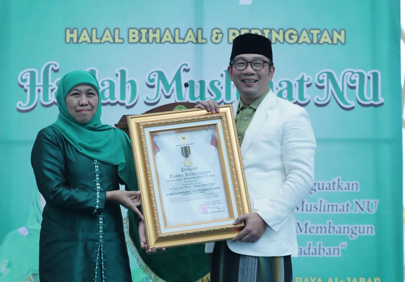 Cerita Ridwan Kamil Dapat Penghargaan Jer Basuki Mawa Beya karena Desain Masjid