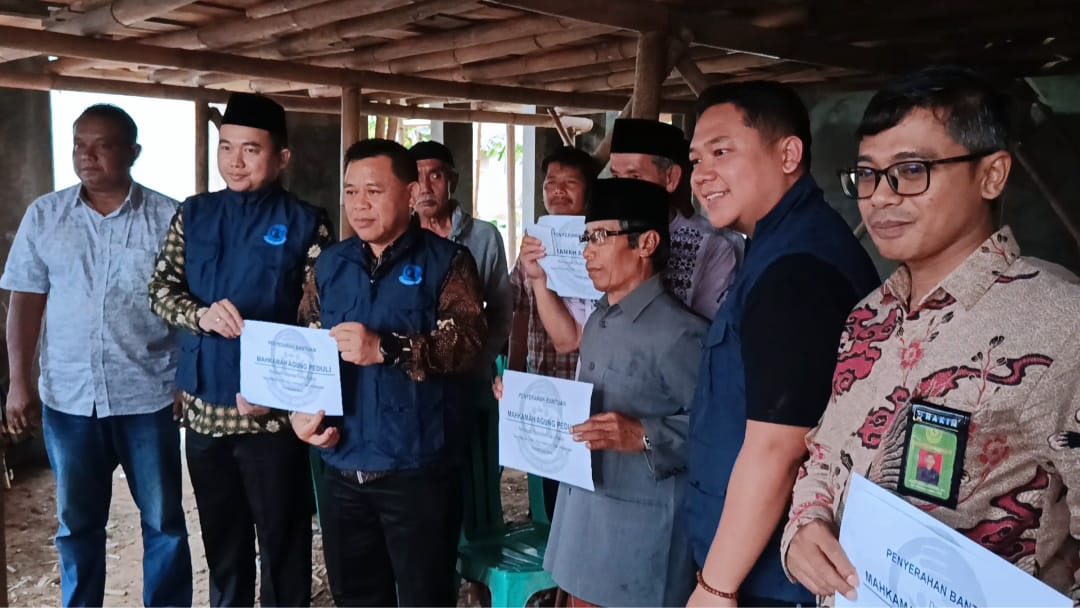Program MA Peduli Renovasi Total Mushola Tua Nurul Falah di Argapura Majalengka
