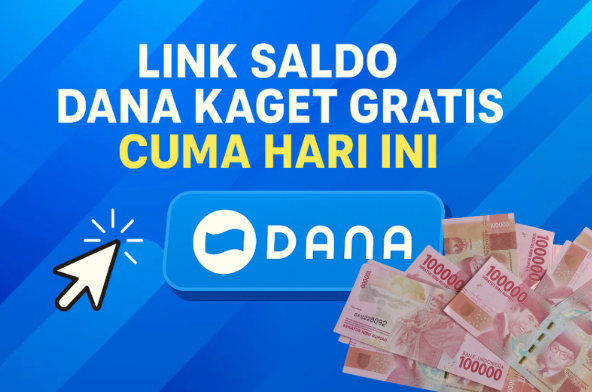 Siang Ini Kamu Berkesempatan untuk Mendapatkan Saldo DANA Gratis dari DANA Kaget, Klaim Disini