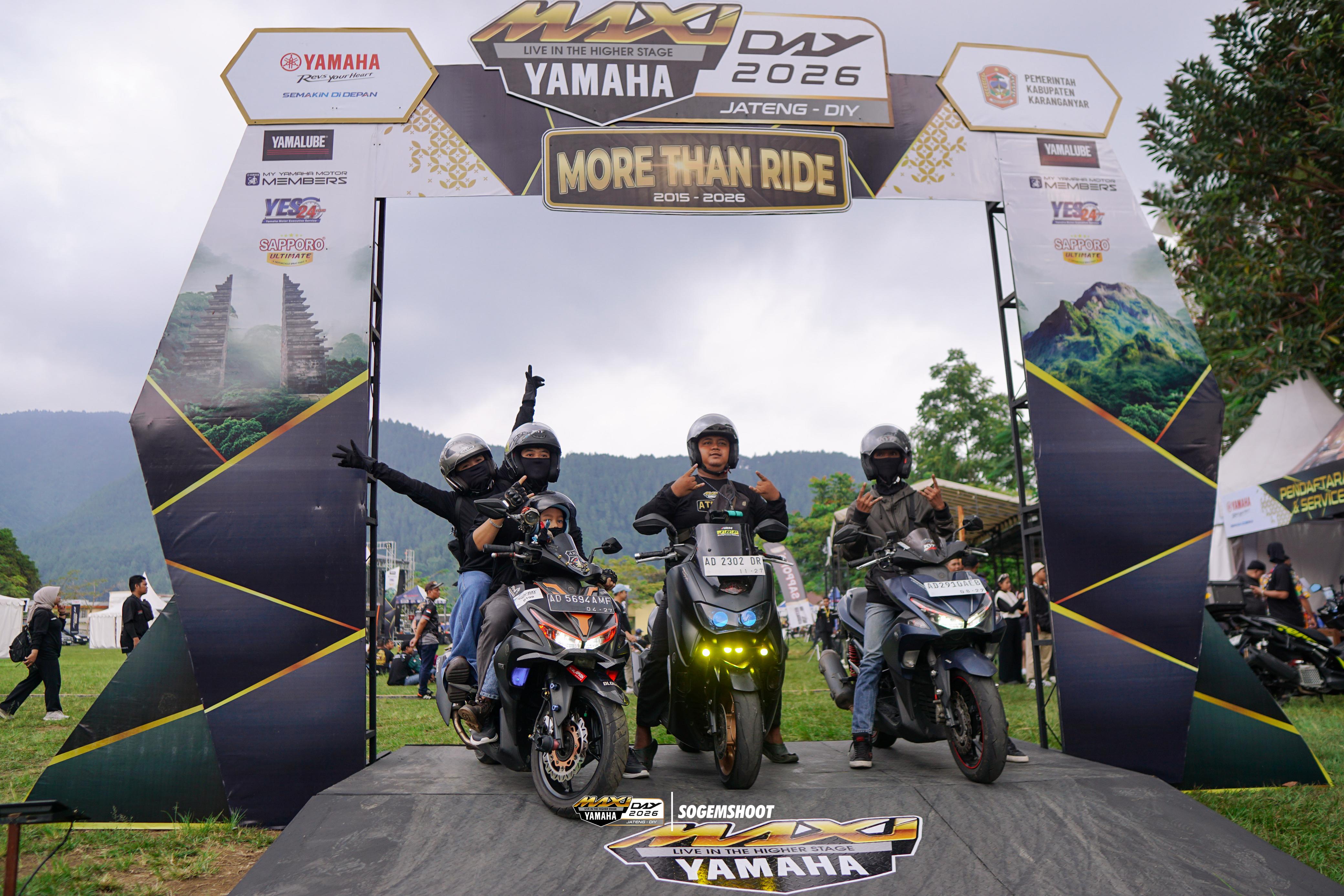 Ribuan Bikers Bersatu di Tawangmangu, MAXI Yamaha Day 2026 Jadi Pesta Kebersamaan Pengguna MAXI Jawa Tengah