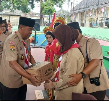 Kwarcab Pramuka Kabupaten Majalengka Canangkan Program Bantuan Rutilahu