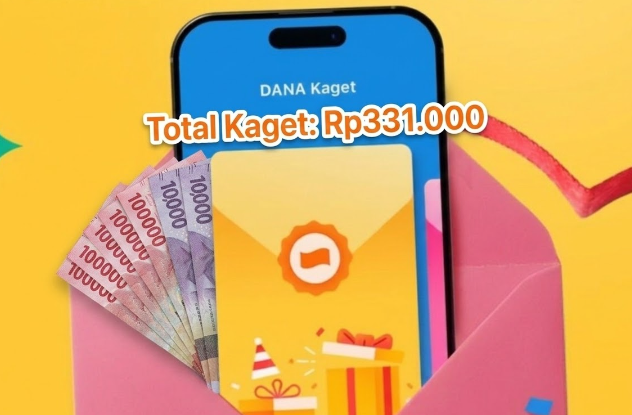 Rezeki untuk Pengguna E-Wallet Beruntung, Saldo Gratis Sebesar Rp331.000 dari Link DANA Kaget Langsung Cair