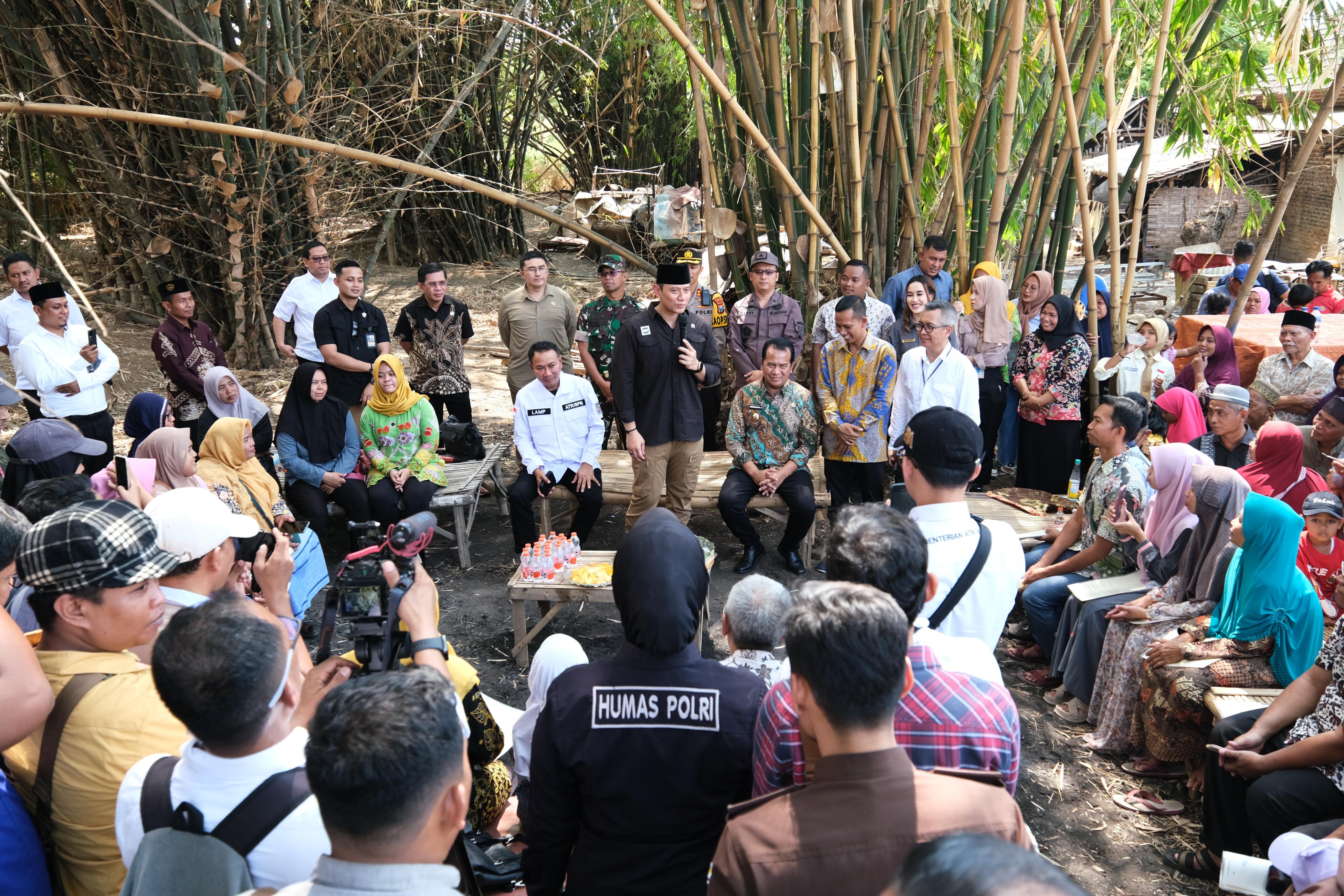 Di Pasuruan, Menteri AHY Ajak Masyarakat Daftarkan Tanahnya