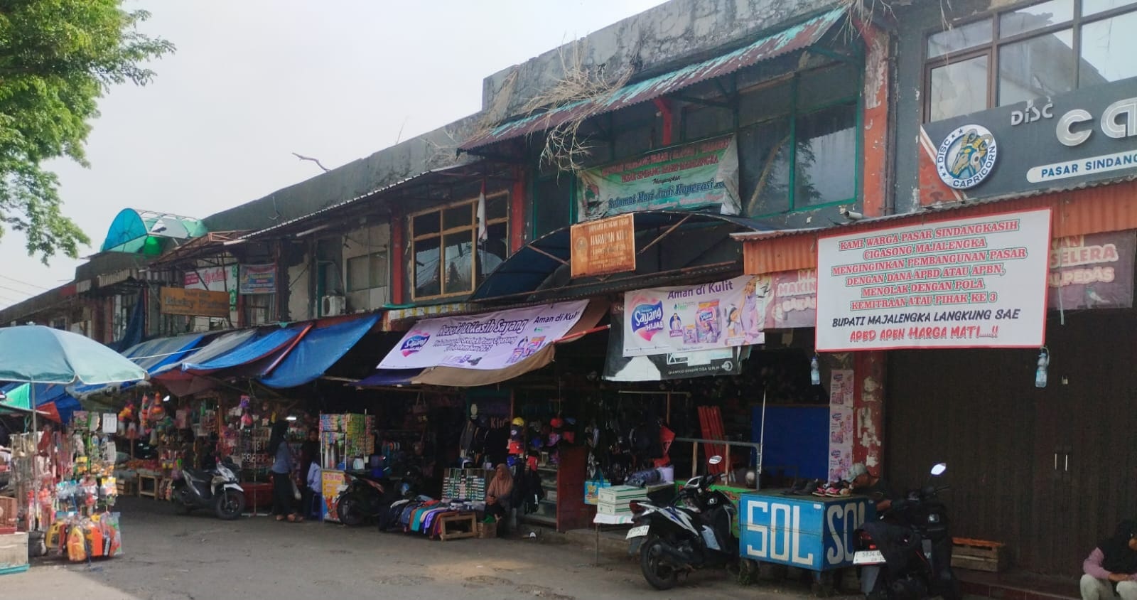 Disperdagin Majalengka Minta 234 Kios Pasar Sindangkasih Cigasong Segera Diaktifkan Kembali