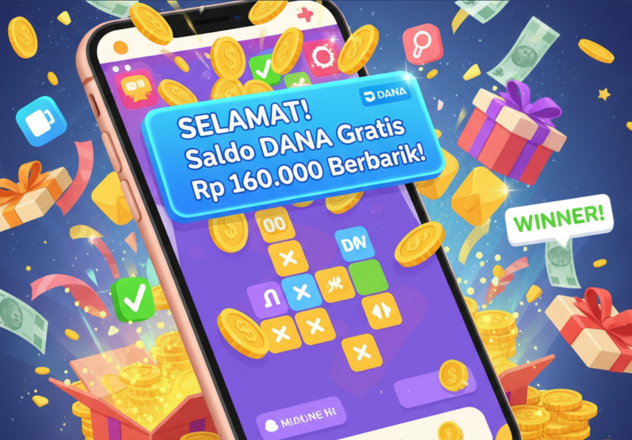 Hore! Ada Cara Dapat Saldo DANA Gratis Rp 160.000 Modal Main Game, Terbukti Membayar ke Dompet Digital