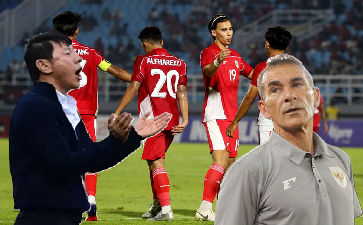 Nama Shin Tae-yong Bergema di Stadion! Vanenburg Bungkam Usai Timnas U-23 Gagal Total