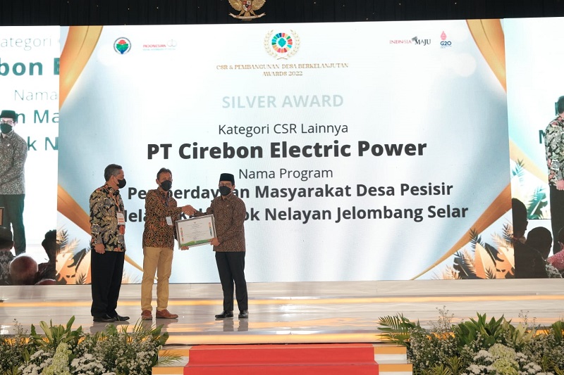 Cirebon Power Raih PDB Award 2022, Berhasil Berdayakan Masyarakat Pesisir