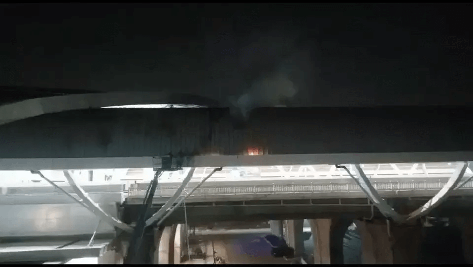 Sempat Ada Percikan Api di Atap Peron, Begini Suasana Kantor Kereta Cepat Jakarta - Bandung Stasiun Halim