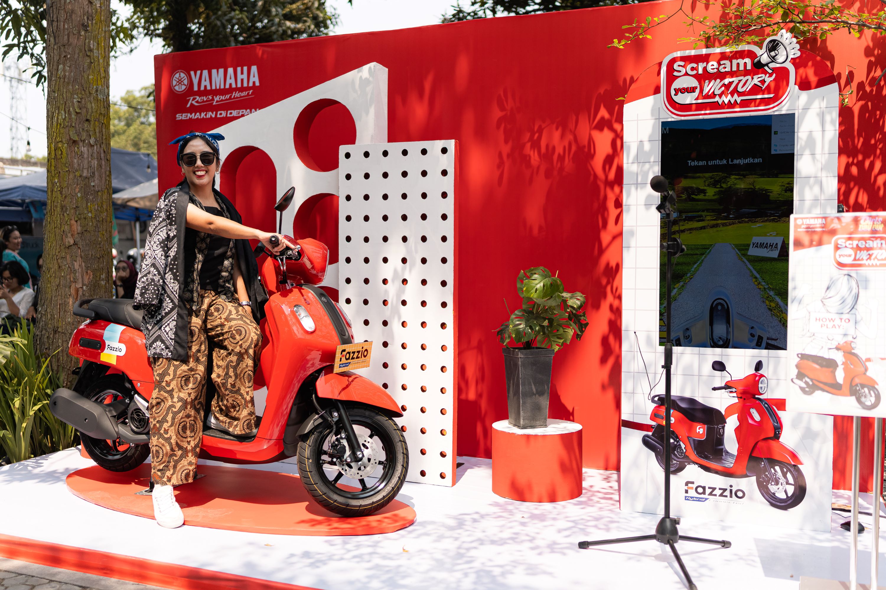 Gaya Classy Yamaha Rayakan Kemerdekan Indonesia Bersama Komunitas Wanita Girls Day Out