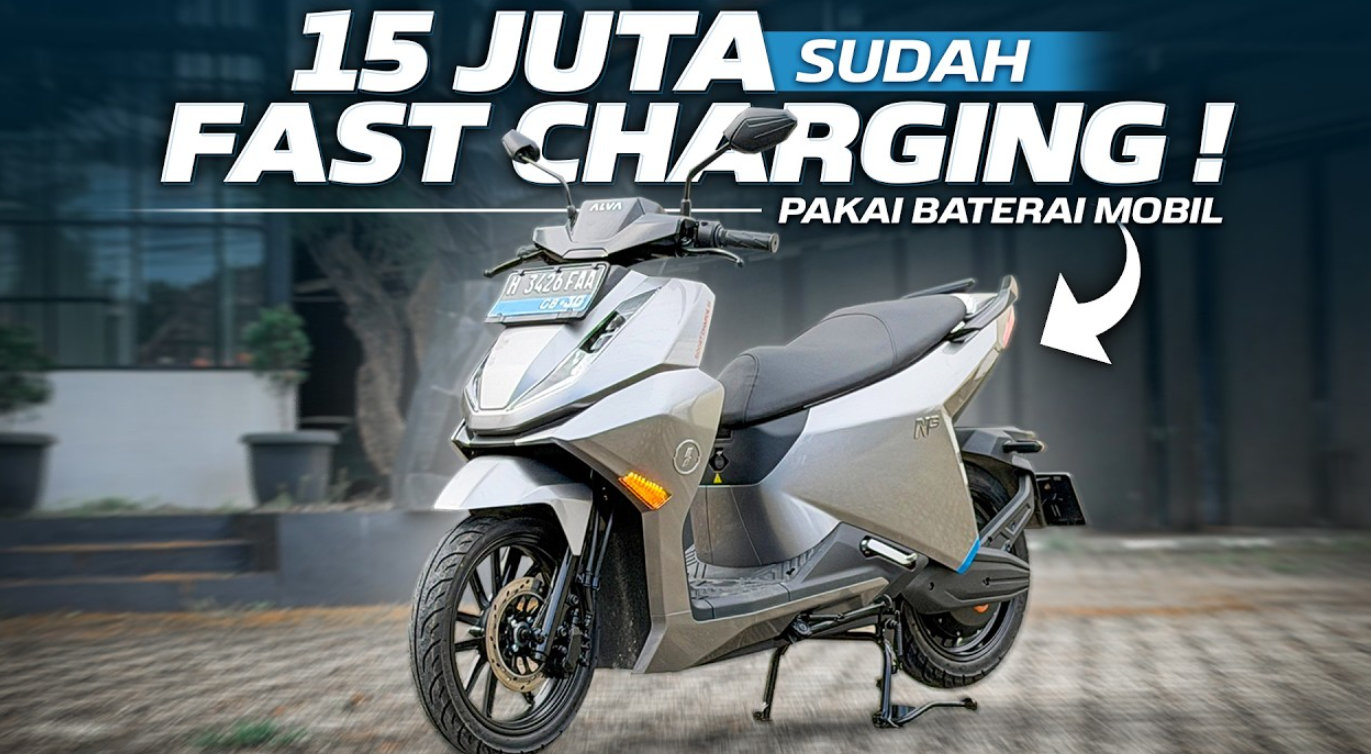 Harga Motor Listrik Alva N3 Next Generation di Tahun 2026, Ditenagai Baterai LFP 3,5 kWh Support Fast Charging