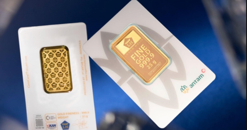 Harga Emas Antam Resmi Turun Tipis Hari Ini, Pengamat Ungkapkan Penyebabnya: Peluang Baik Bagi Pembeli