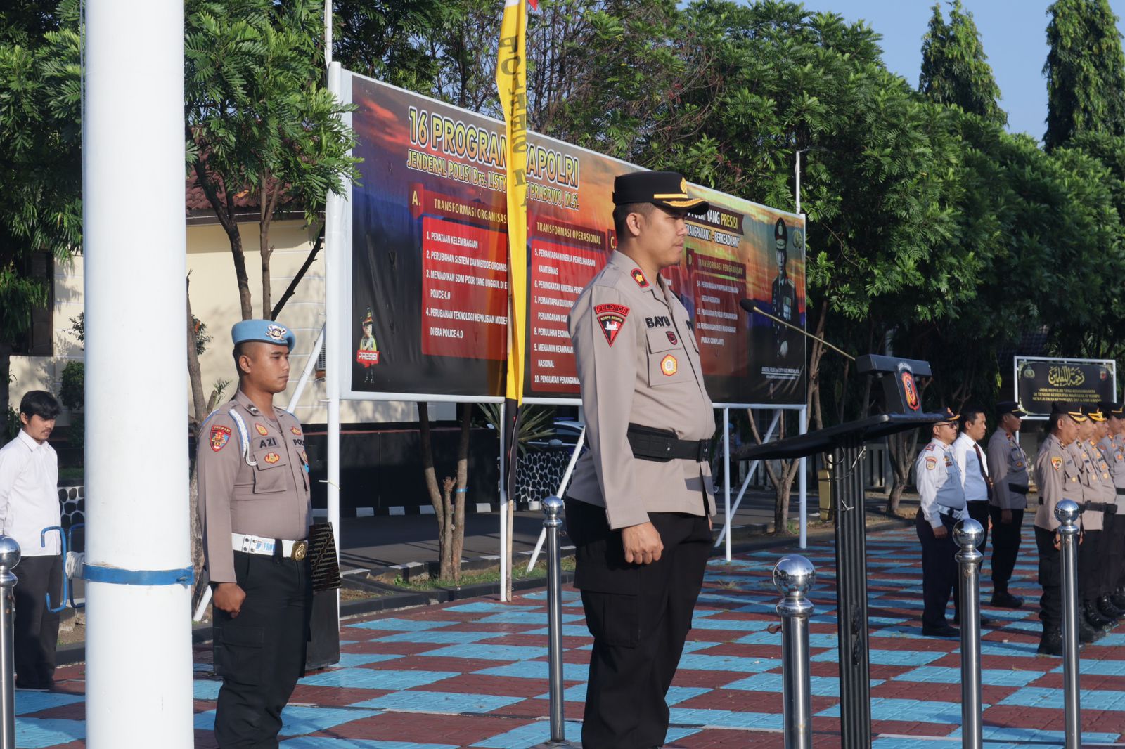 Wakapolres Majalengka Pimpin Apel Gelar Pasukan Patuh Lodaya Tahun 2023