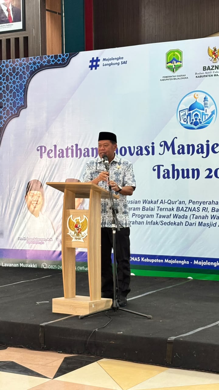 Bupati Majalengka Dukung Tujuh Program Baznas, dari Pendidikan hingga Pemberdayaan Ekonomi