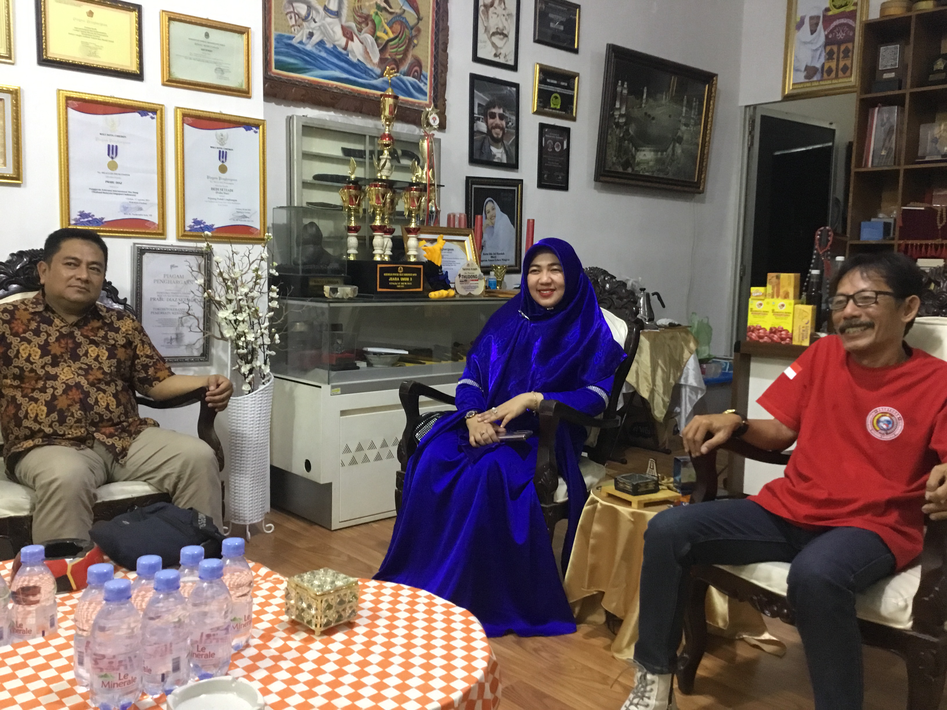 Kunjungan Caleg PAN Dapil Jabar VIII Liena Mulyadi, Kolaborasi Lumbung Indonesia-Laskar Agung Macan Ali