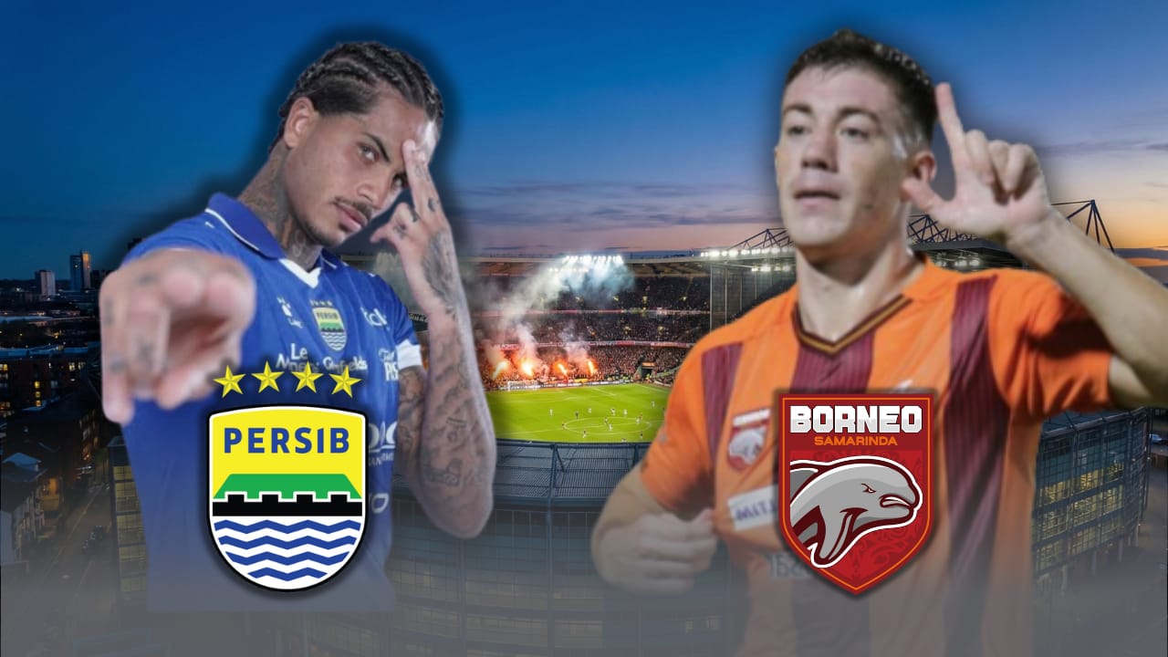Hasil Persib vs Borneo FC : Borneo FC Kembali Tumbang! Persib Taklukkan Pesut Etam Skor 3-1