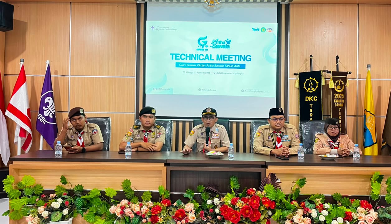 DKC Pramuka Majalengka Gelar Technical Meeting Giat Prestasi VII dan Artha Sawala 2026