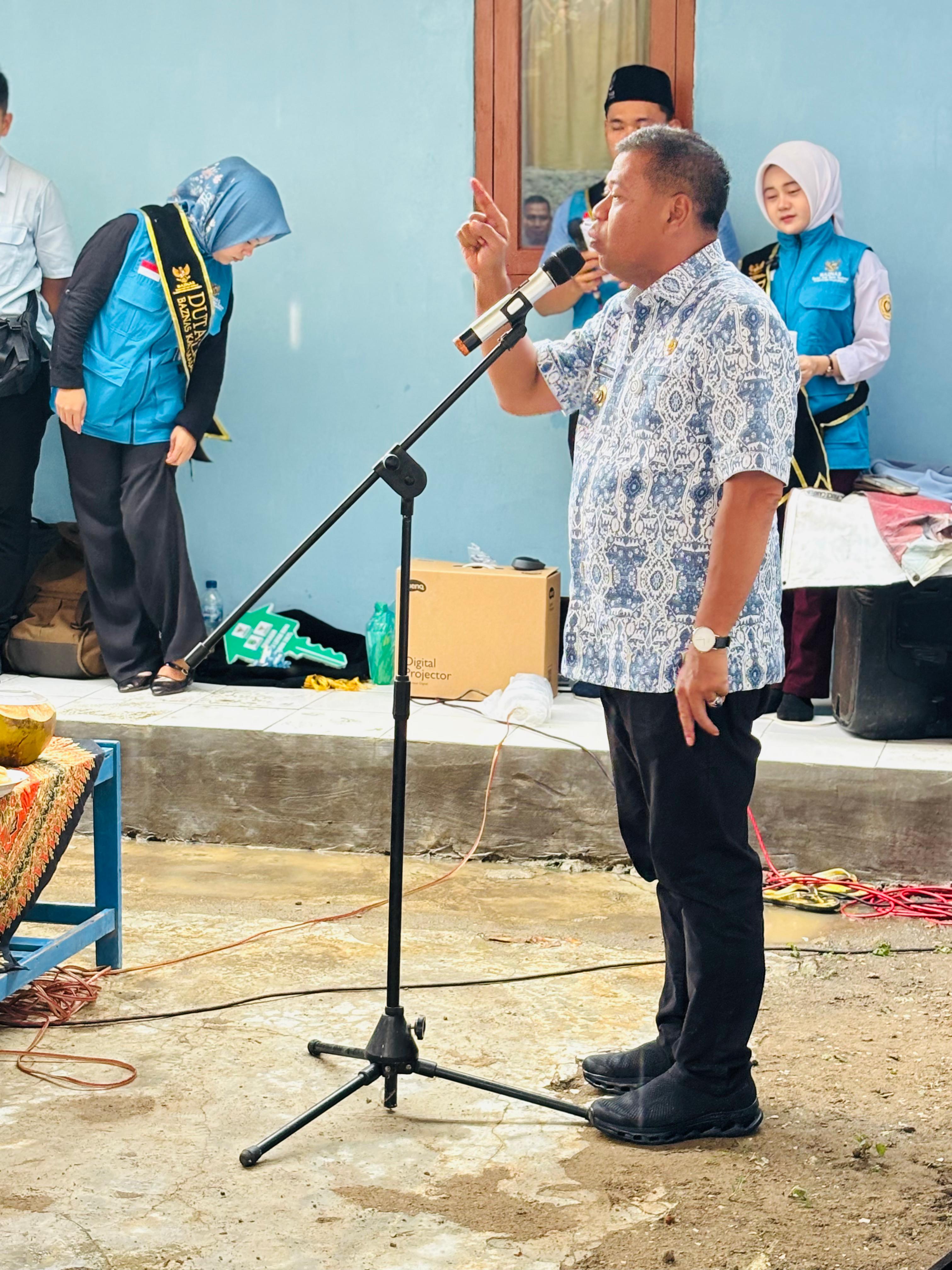BAZNAS Majalengka Tuntaskan Rumah Layak Huni untuk Keluarga Pak Tardi, RTLH Rampung Kurang Sebulan