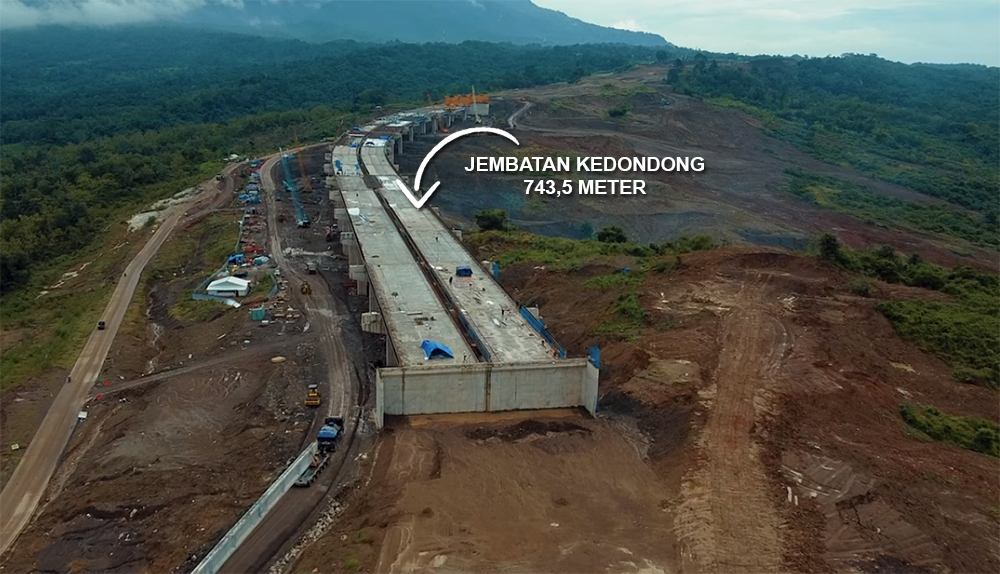 11 HARI LAGI Tol Cisumdawu Beroperasi, Jembatan Terpanjang Baru Saja Tersambung