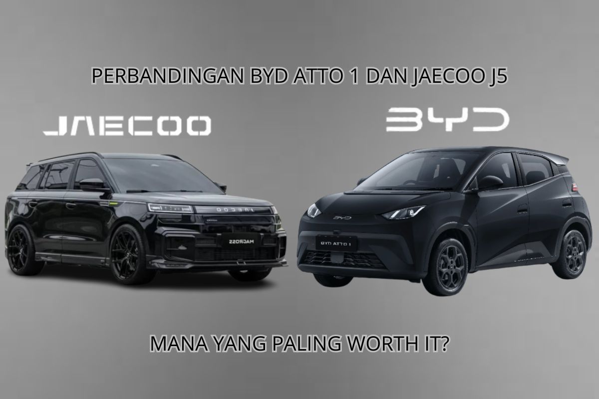 Kupas Tuntas Perbandingan BYD Atto 1 dan JAECOO J5: Mana Lebih Worth It di Harga Rp200 Jutaan?