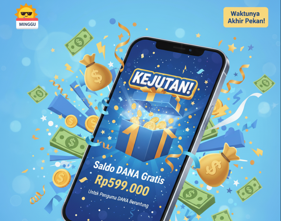 Nomor Hp Anda Beruntung Dapat Saldo DANA Gratis Rp599.000 ke Dompet Digital, Ini Syarat dan Cara Klaimnya!