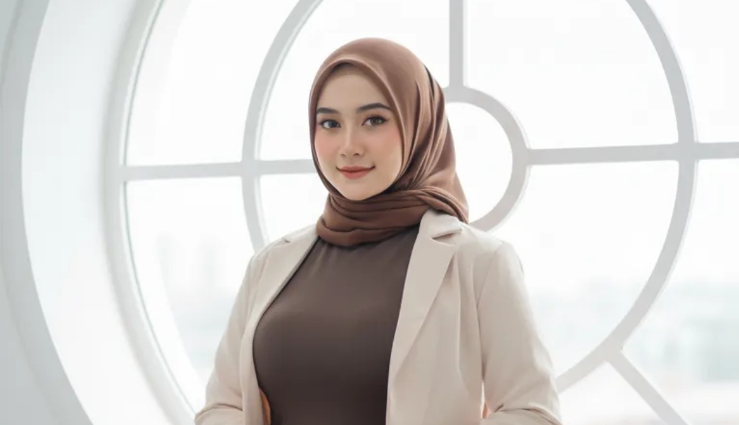 5 Prompt Gemini AI Foto Wanita Berhijab di Studio, Hasil Elegan dan Cantik, untuk Vibes Aesthetic Portrait