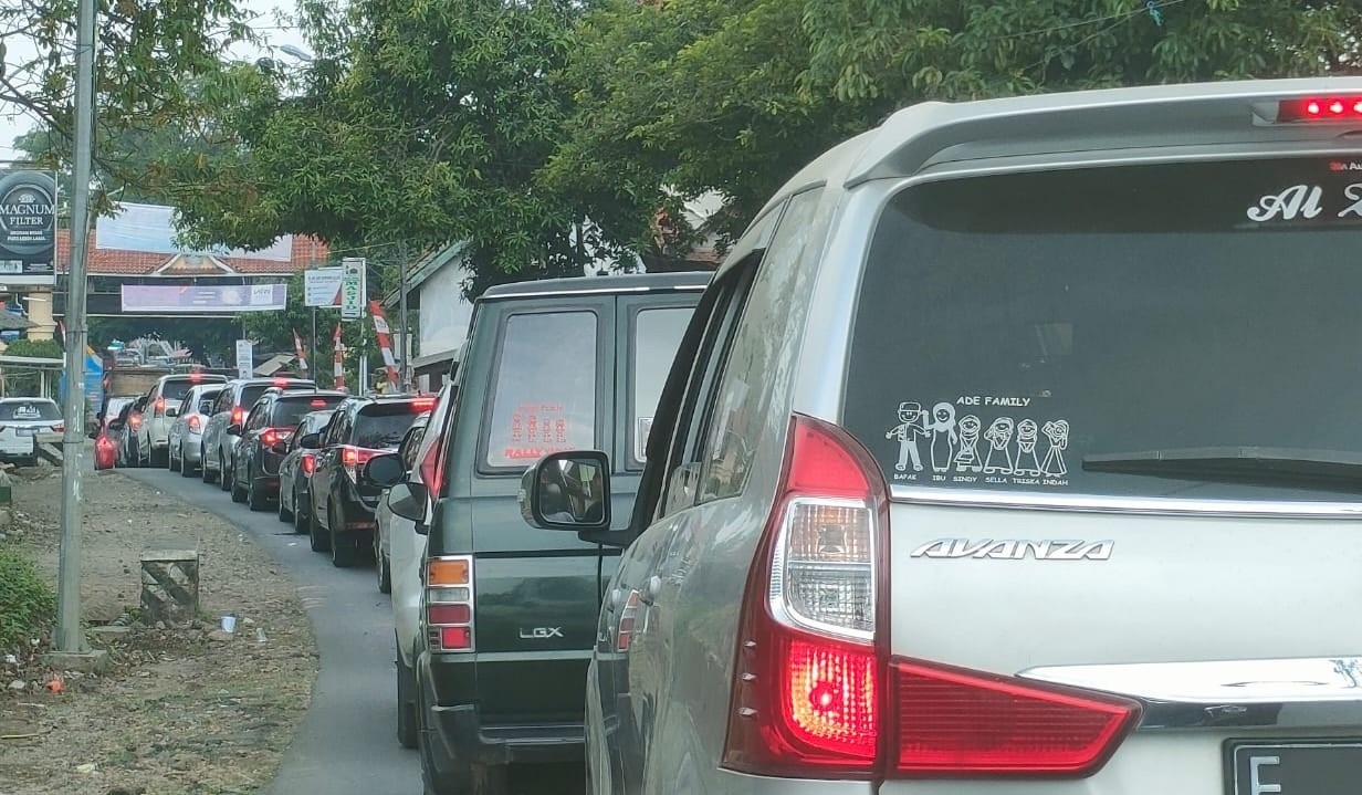 Puncak Hiburan HUT Majalengka ke-533, Jalanan Macet