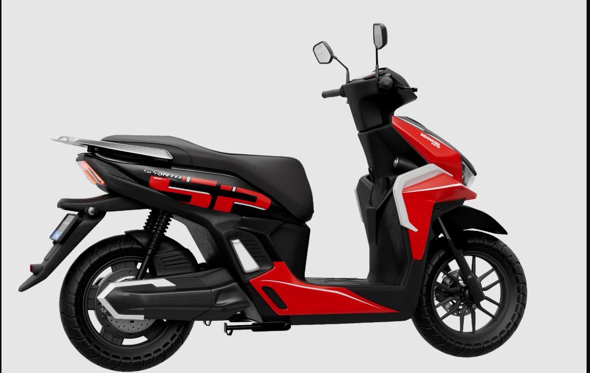Kenalin Motor Listrik Sprinto yang Desainnya Mirip Honda Vario 125, Cek Harganya Lebih Murah dari Vario?