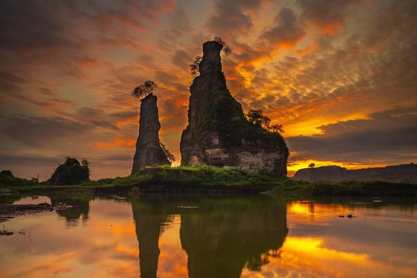 Keindahan Pemandangan Wisata Alam Brown Canyon di Semarang yang Menyejukkan Mata