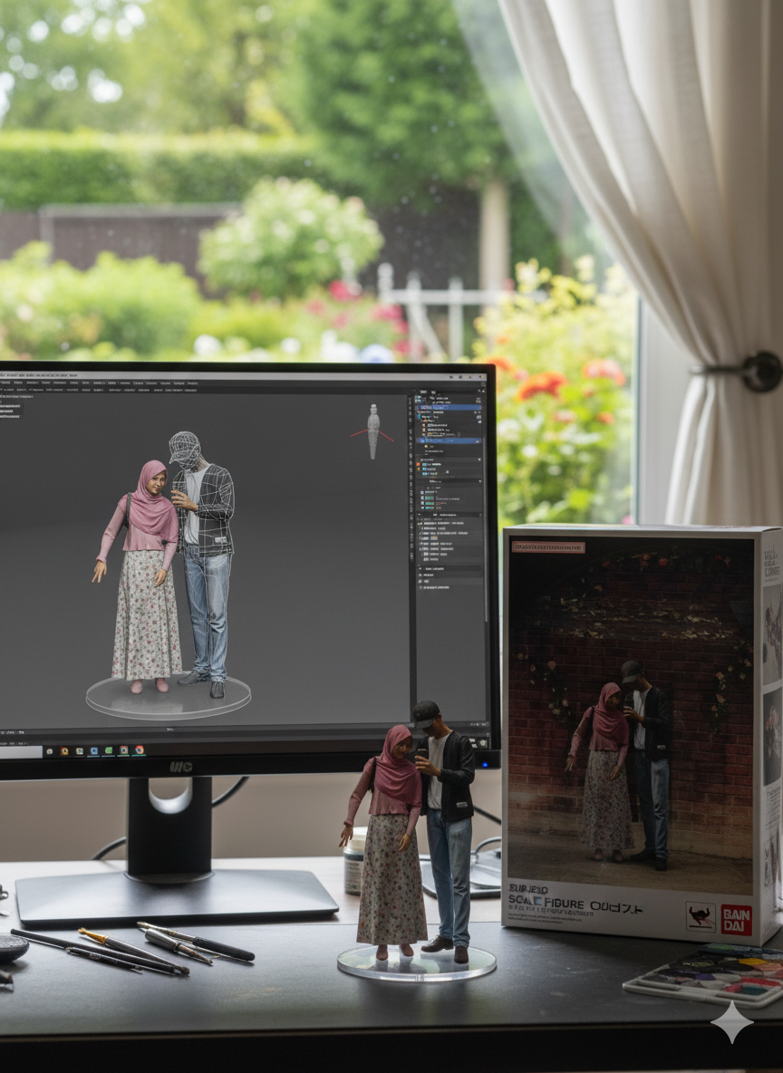 Masing Belum Tahu? Ini Cara Bikin Miniatur AI Pakai Foto di Gemini AI, Lengkap dengan Prompt-nya