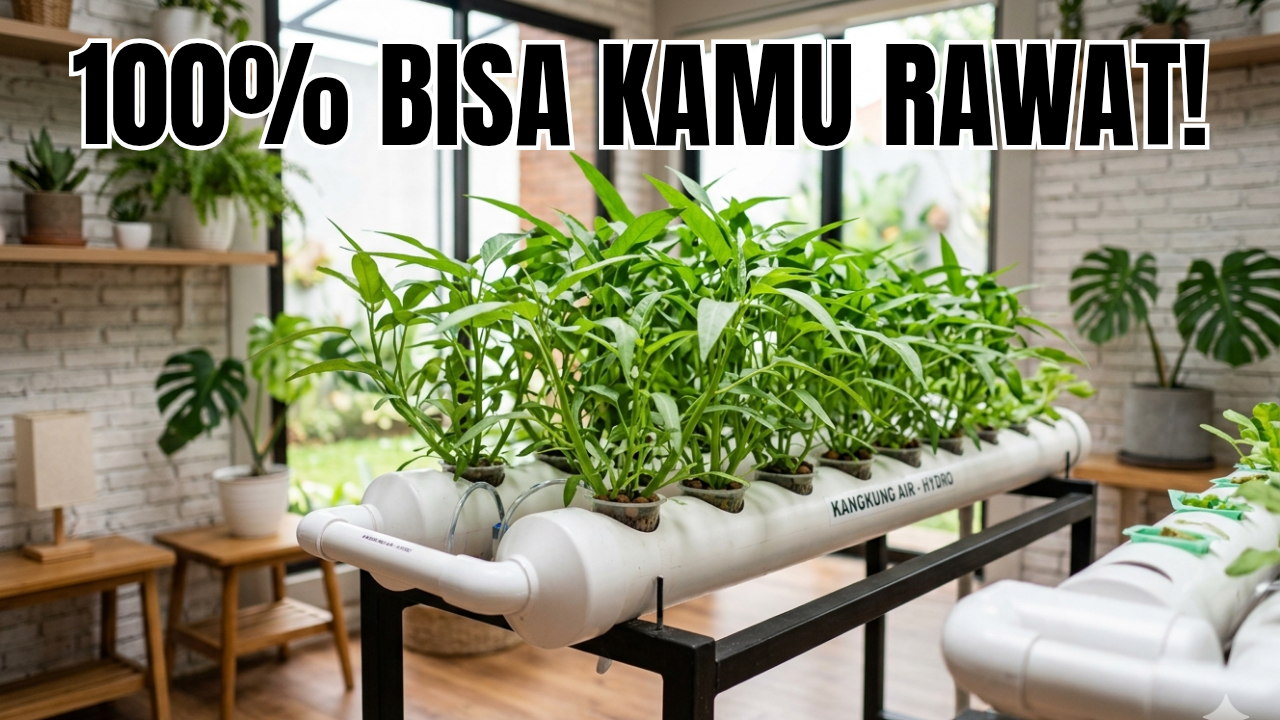 Daftar Tanaman Hidroponik Dalam Ruangan Mudah Dirawat, 100 Persen Bisa Kamu Coba Sekarang!