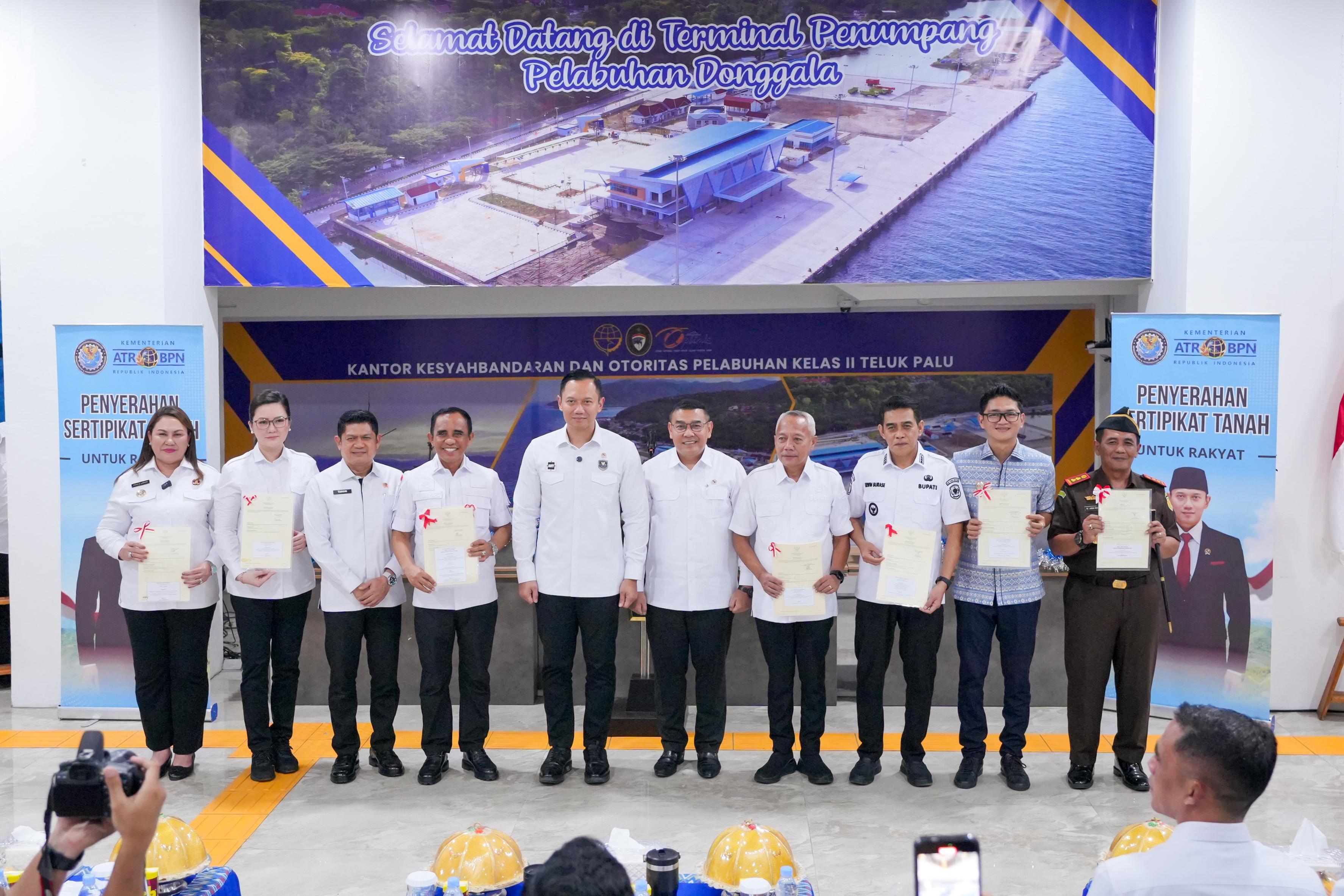 Wamen ATR/BPN Apresiasi Capaian 95% PTSL Sulawesi Tengah, Dorong Kolaborasi dan Legalisasi Aset