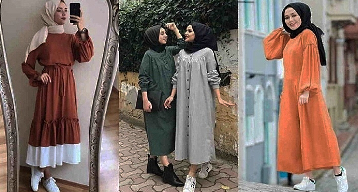 5 warna gamis yang cocok untuk anda yang berkulit sawo matang