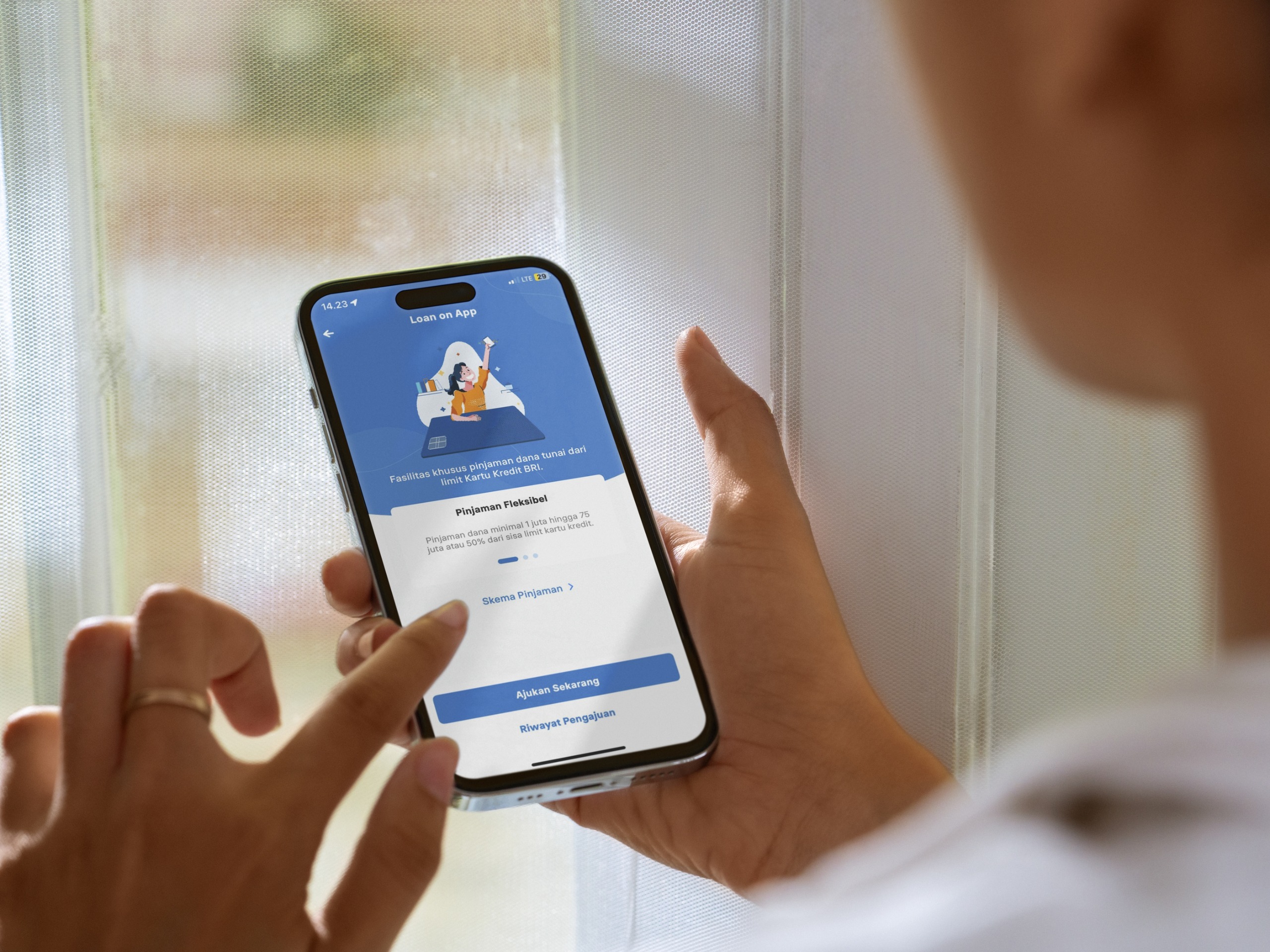 Nasabah Kini Bisa Cairkan Limit Kartu Kredit ke Rekening Tabungan dengan Fitur Loan On App di Super App BRImo!