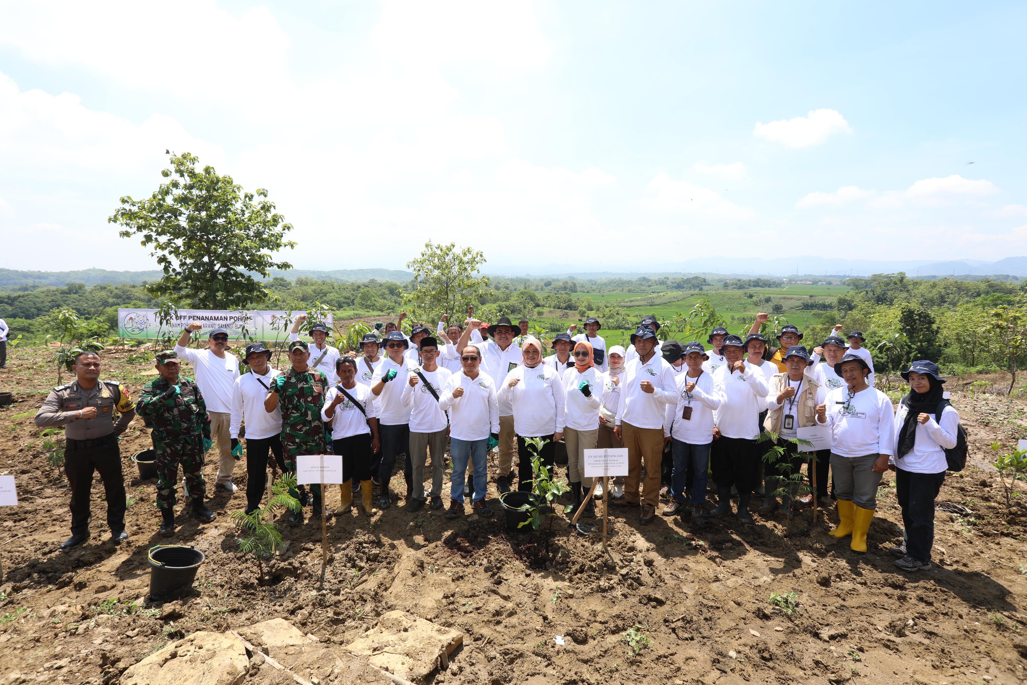 Pertamina EP Pulihkan Lingkungan dengan Rehabilitasi DAS seluas 23,27 Hektare di Jawa Barat