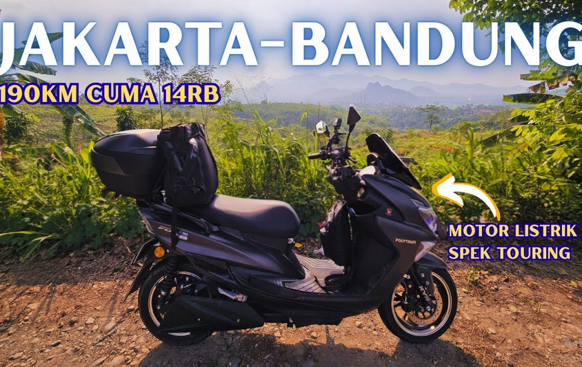 Cuma Habis Rp14 Ribu! Ini Kondisi Motor Listrik Polytron Fox R Usai ...