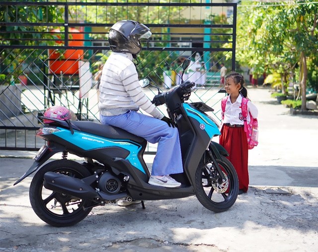 Jadi Pilihan Favorit, Intip Hal yang Perlu Diperhatikan saat Berkendara Sepeda Motor Bersama Anak